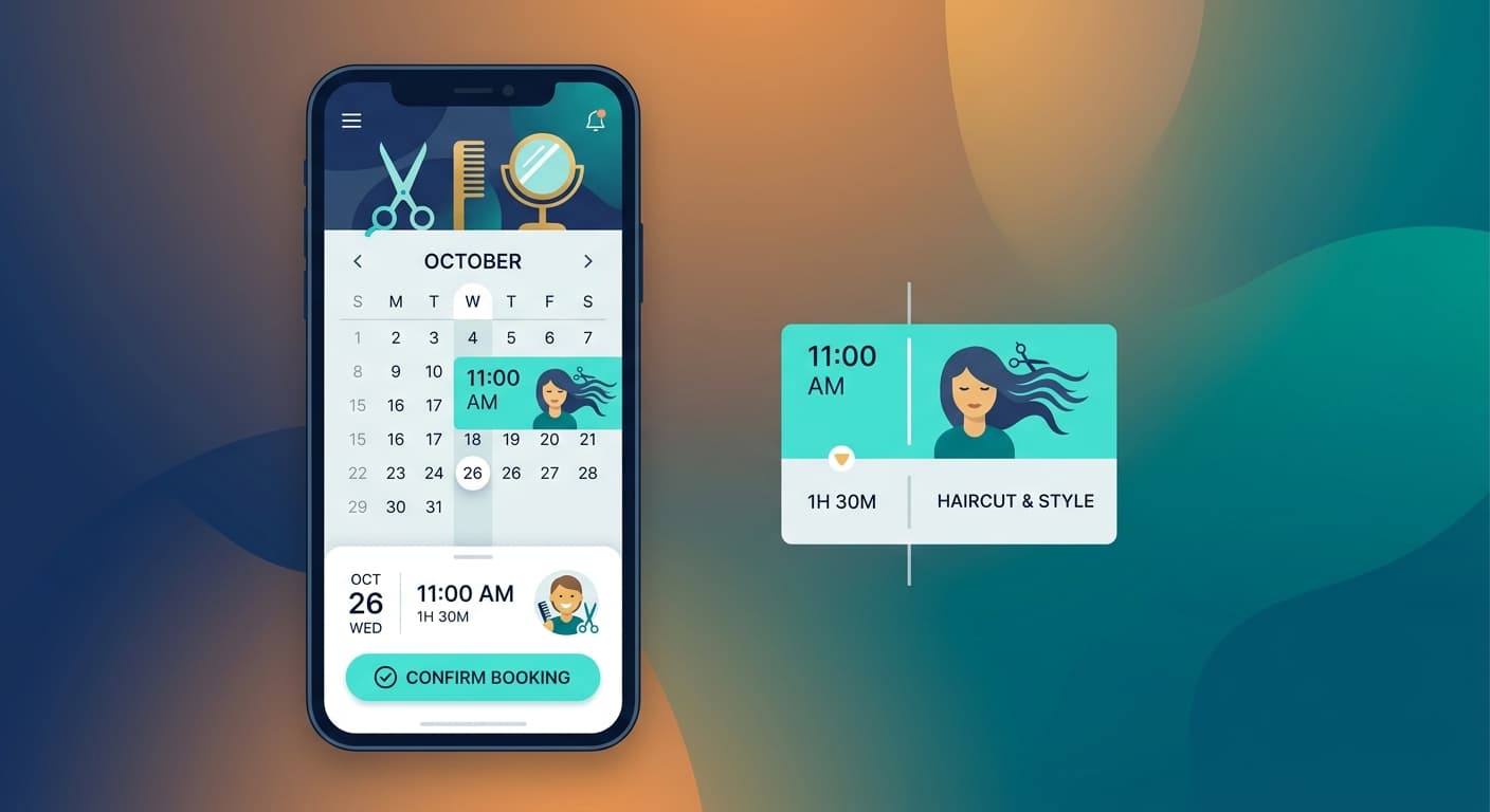 AI receptionist booking in Square