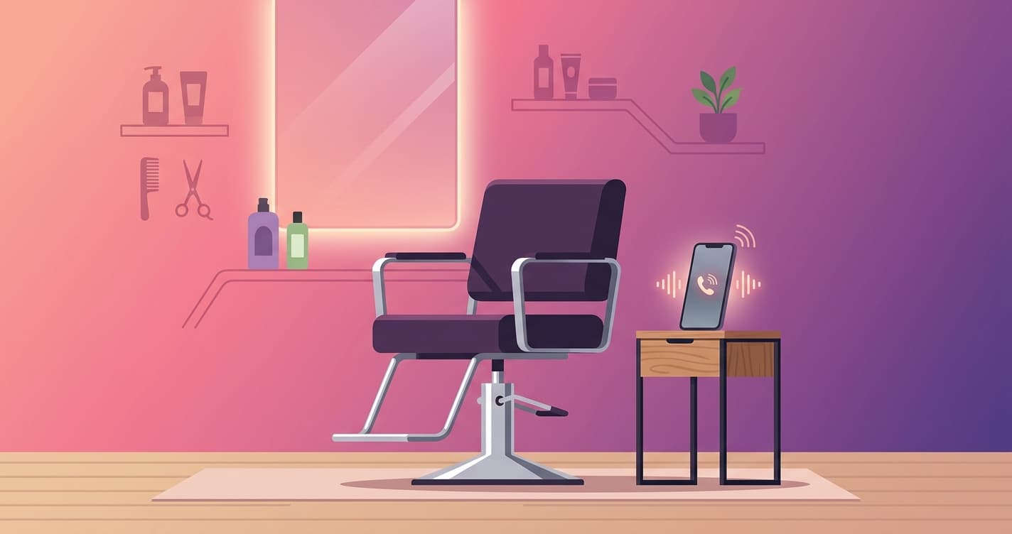 Salon phone ringing unanswered